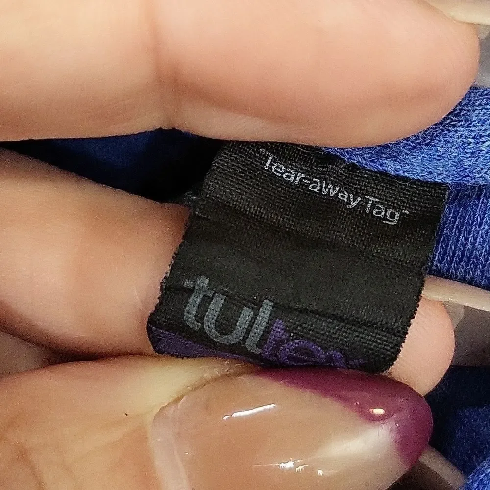 Tultex blue white